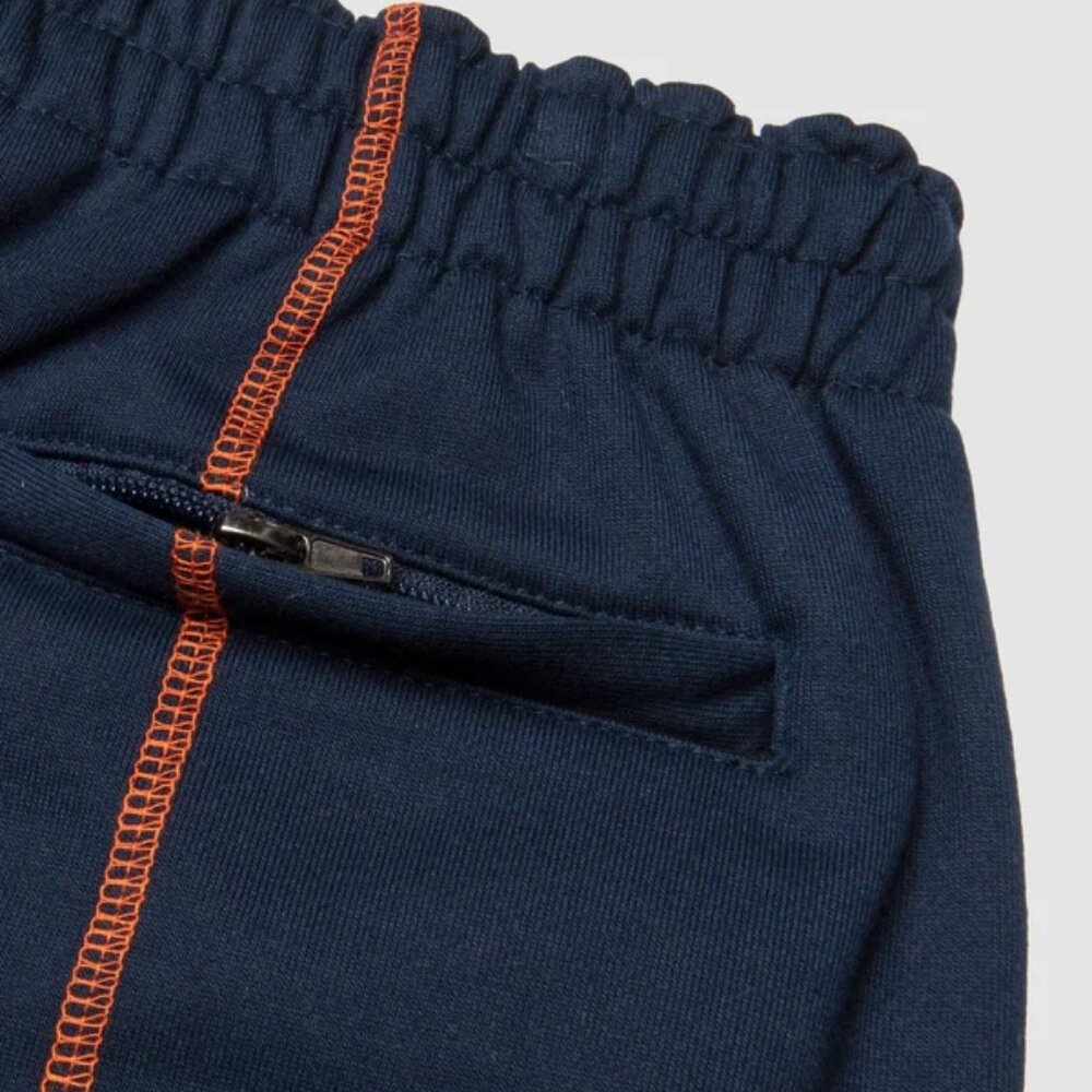 AACA Joggers w/ Color Contrast Stitch 90s Hip Hop Sweatpants Multicolor - Picture 6 of 8